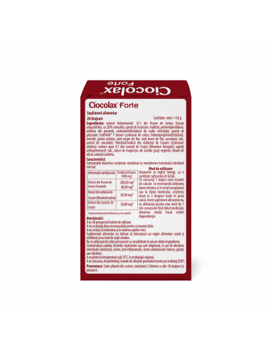 Ciocolax forte, 20 de comprimate, Labormed...