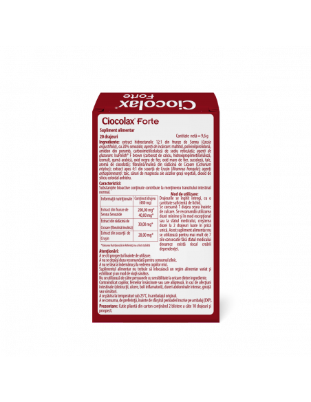 Ciocolax forte, 20 de comprimate, Labormed Pharma Trading