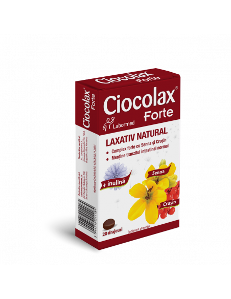Ciocolax forte, 20 de comprimate, Labormed Pharma Trading