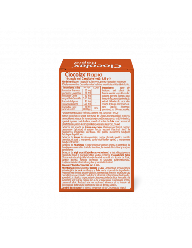 Ciocolax rapid,10 capsule, Labormed Pharma Trading