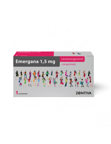 Emergana 1,5mg, 1 comprimat, Zentiva Sa (Romania)