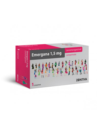 Emergana 1,5mg, 1 comprimat, Zentiva Sa (Romania)