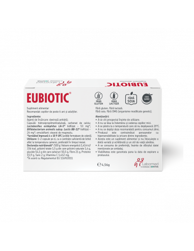 Eubiotic, 20 capsule, Labormed Pharma Trading