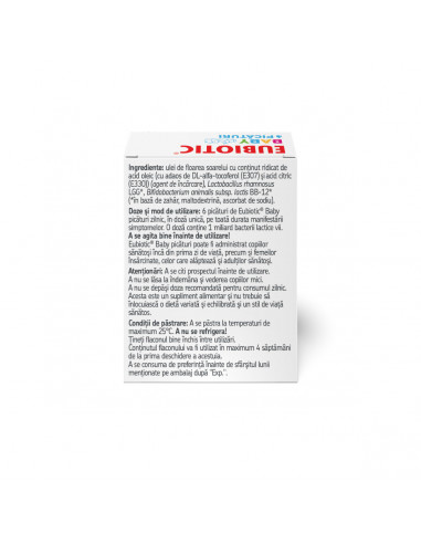 Eubiotic Baby, 10 stick-uri, Labormed Pharma...