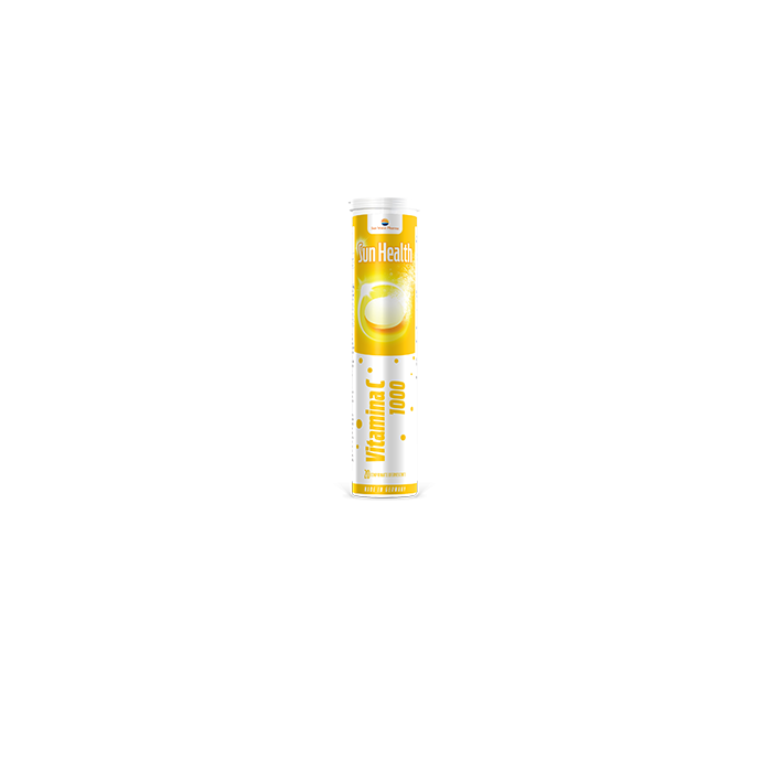 Vitamina C, 20 comprimate efervescente, Sunwave