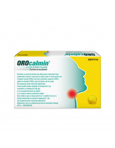 Orocalmin aroma lamaie, 20 pastile , Zentiva Sa (Romania) 2
