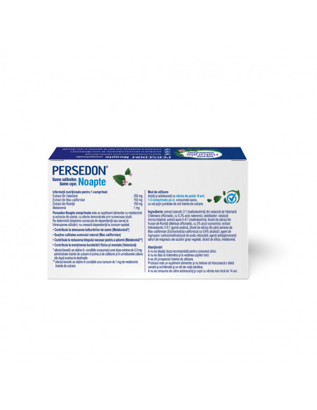 Persedon Noapte, 15 comprimate, Labormed Pharma Trading