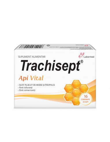 Trachisept api vital cu miere si propolis,16...
