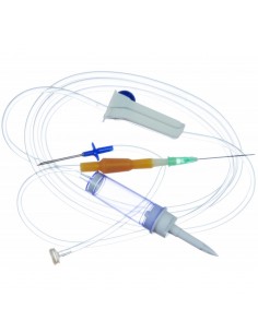 Perfuzor cu ac din plastic, 1 bucată — Minut