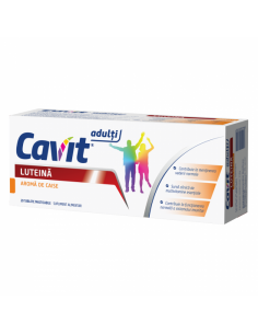 Cavit Adulți Luteină 20 tablete masticabile