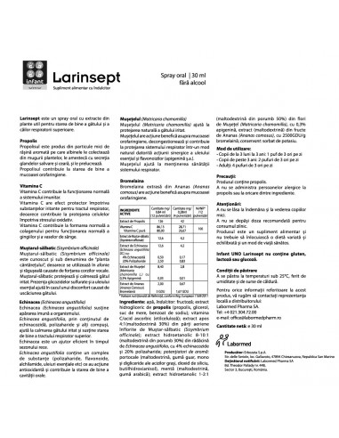 Infant Uno Larinsept spray, 30 ml, LABORMED...