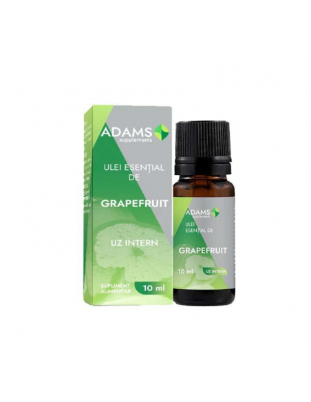 Ulei esential de Grapefruit pentru uz intern, 10ml, Adams
