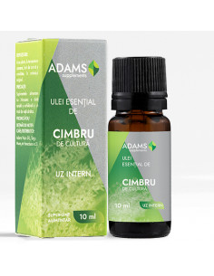 Ulei esential de Cimbru pentru uz intern, 10ml, Adams