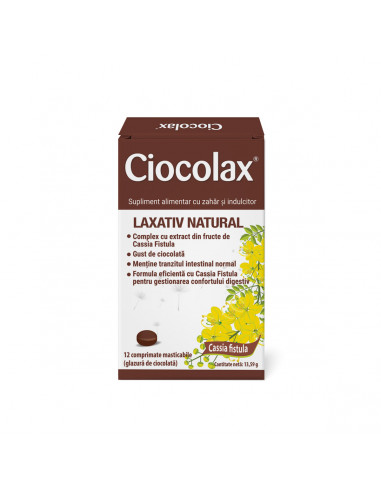 Ciocolax,12 comprimate, LABORMED PHARMA S.A. -...