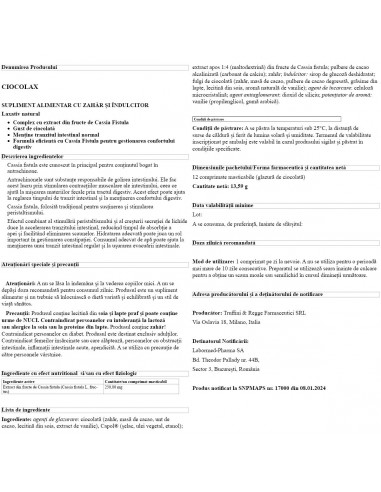 Ciocolax,12 comprimate, LABORMED PHARMA S.A. -...