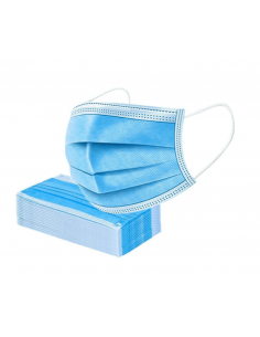 Masca medicala 4 straturi tip IIR albastru cobalt, 50...