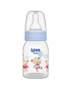 Biberon 125 ml cu tetina rotunda - cod 851 2