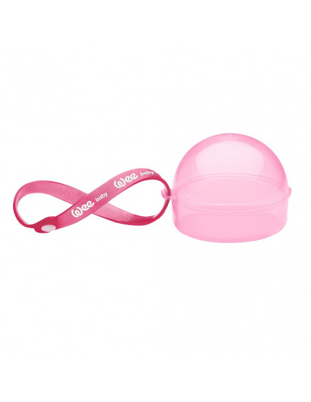 Wee Baby Suzetă Container / Cutie de protecție suzetă – cod 117 Roșu