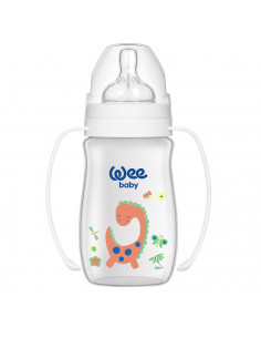 Biberon 250ml gura larga si maner - cod 138 2