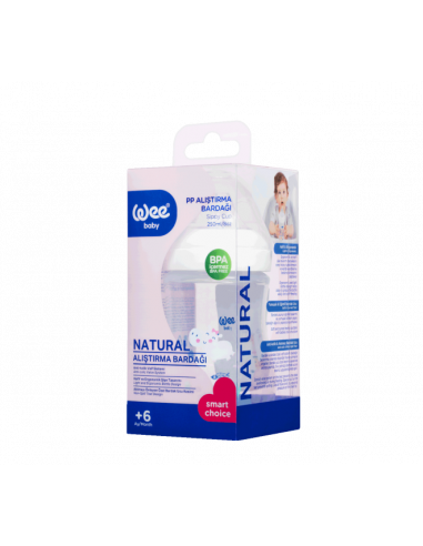 Pahar din plastic cu tetina rotunda si...