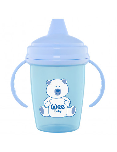 Pahar cu maner care nu curge 240ml - cod 755