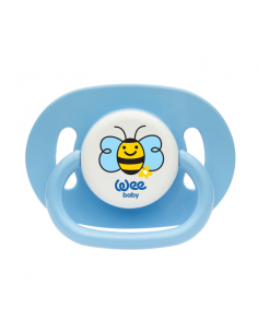 Suzeta din silicon ovală cu desen, nr. 1, cod 829 – Wee Baby 2