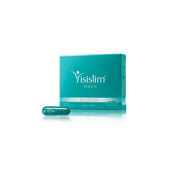 Capsule pentru reducerea retentiei de apa, 30 cps, Visislim Dren