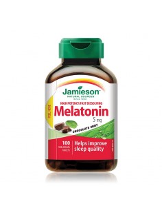 Melatonin 5 mg Fast Dissolving (Chocolate‑Mint) – 100...