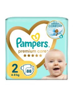 Pampers nr 2 premium care, 88 bucati, PROCTER & GAMBLE