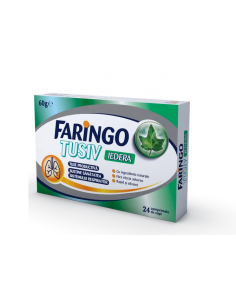 FaringoTusiv iedera, 24 comprimate de supt, TERAPIA SA CLUJ