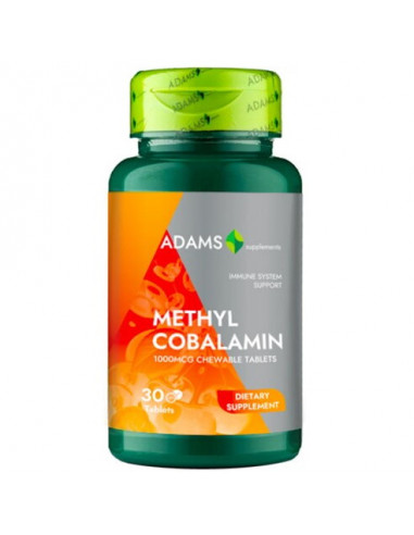 Metilcobalamina 1000mcg, 30 tablete, Adams