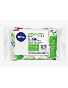 Nivea servetele demachiante naturally good, 25 bucati,...
