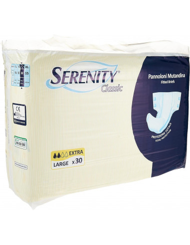 Serenity scutece de noapte pentru adulti L, 30 buc, Tehnomedical