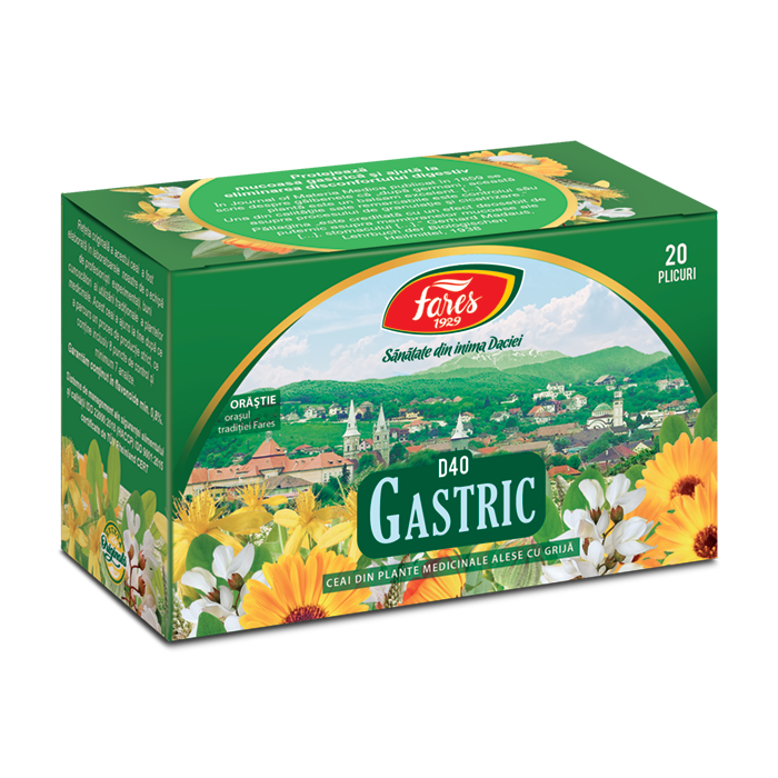 Ceai Gastric (fost ulcer si gastrita) x20pl
