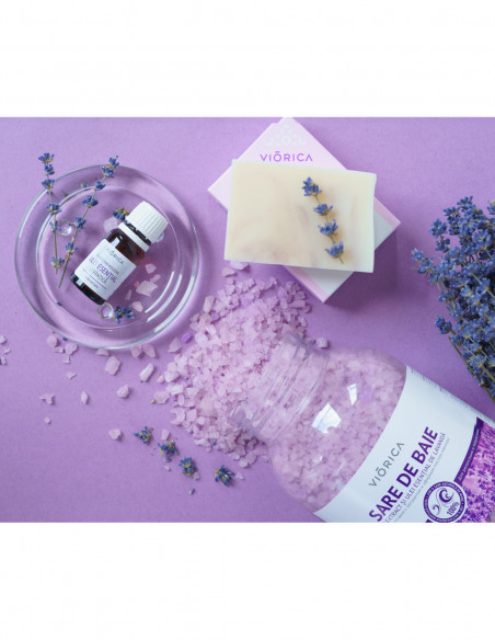 Viorica sare de baie cu lavanda, 1000 g, Viorica Cosmetics