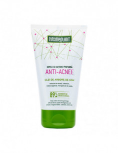 Cosmeplant gomaj cu actiune profunda anti-acnee, 150 ml,...