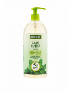 Cosmeplant gel de dus racoritor cu salvie si menta, 1000...