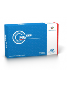 Mg Bleu 30 comprimate – Magneziu + Vitamina D3