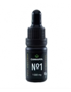 Ulei canabis CBD Cannapol No.1 10%, 10g, Adams