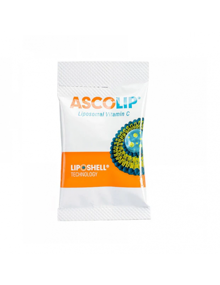 Ascolip lipozomal vit C 1000mg portocale, 30 plicuri, Naturali Prod