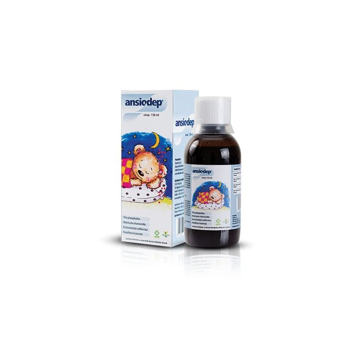 Ansiodep sirop, 150 ml, Dr Phyto SRL