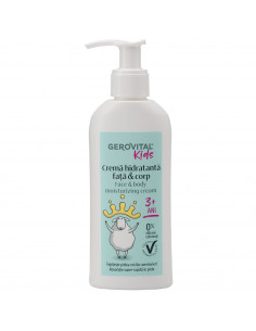 Gerovital kids crema hidratanta fata & corp, 150ml,...