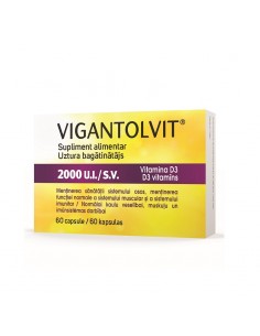 Vigantolvit 2000ui vitamina D3 x 60 cpr