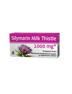 Silymarin Milk Thistle 1000 mg, 30 capsule — Biofarm
