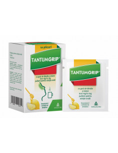 Tantumgrip lamaie-miere 600mg/10mg, 10plicuri, ANGELINI... 2