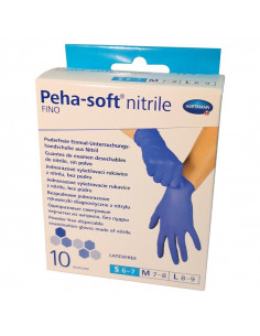 Peha-soft nitrile fino manusi de examinare marime S, 10...