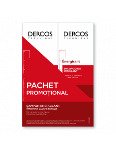 Pachet promotional Dercos sampon cu actiune energizanta,...