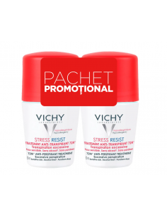 Vichy deo roll on stress resist, 2 x 50ml bipack, LA...