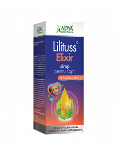 Lilituss elixir sirop pentru copii, 180 ml, ADYA GREEN...