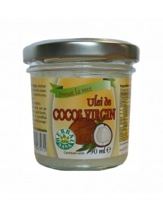 Ulei de cocos virgin presat la rece 90 ml – Herbavit